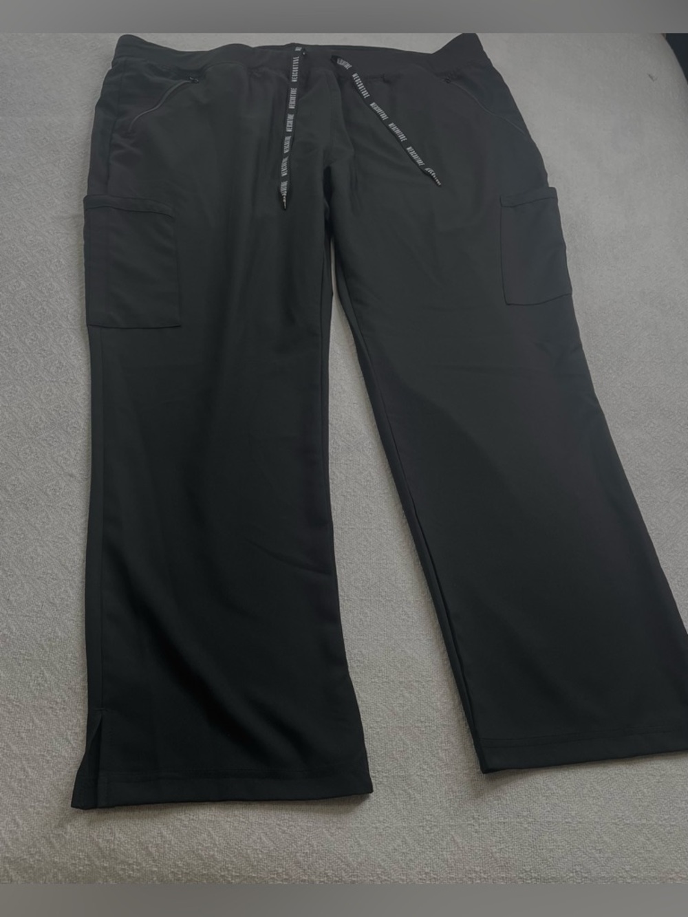 Med Couture Black Medical Scrub Pants Size 2 XL~ Healthcare